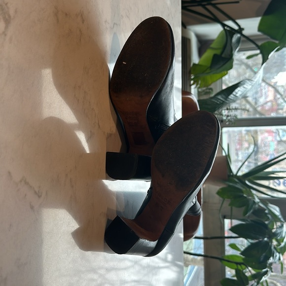 Vince black leather booties sz 9 - Picture 5 of 5